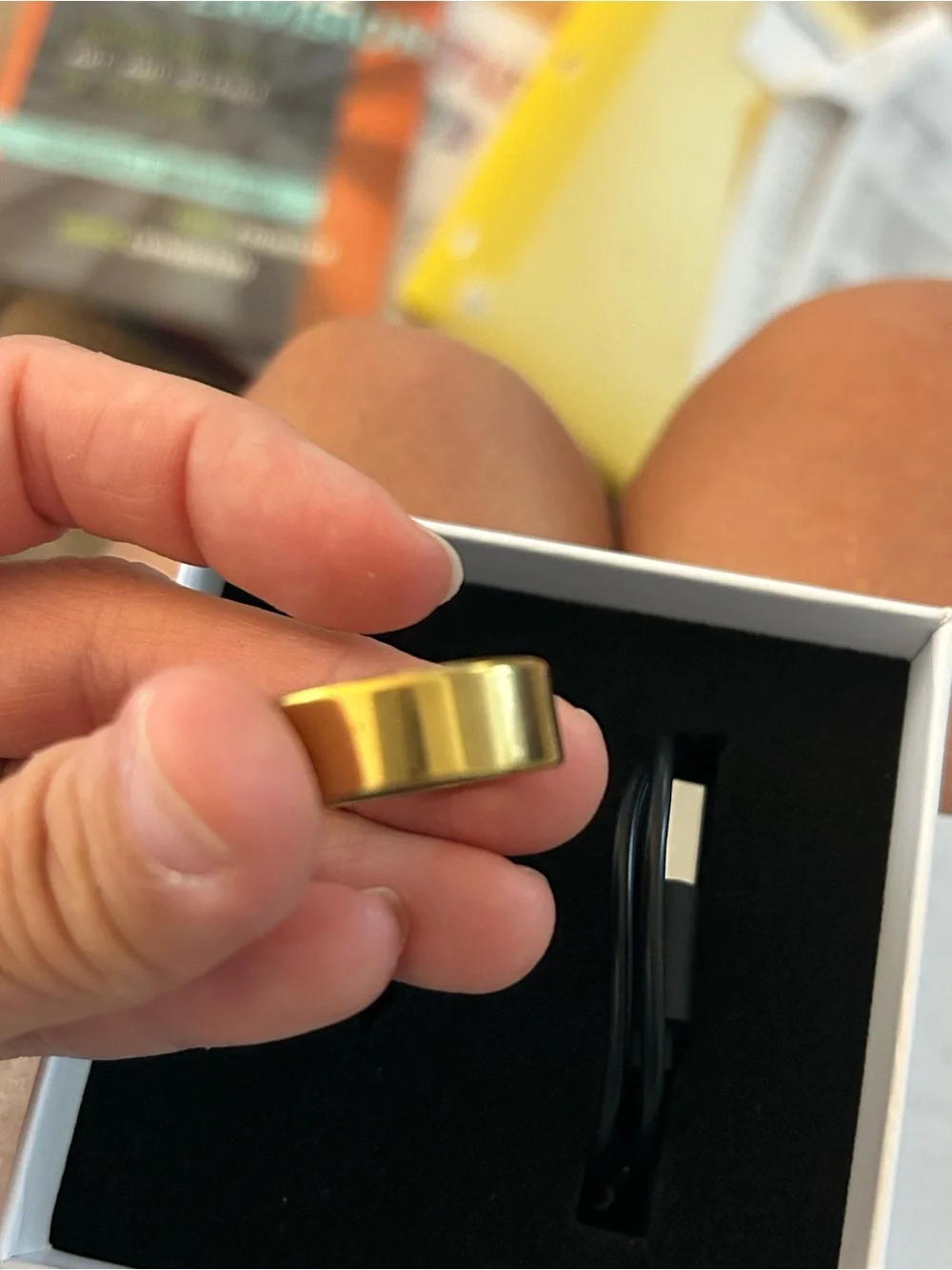 Halo Smart Ring - Gold
